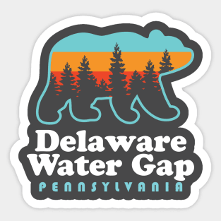 Delaware Water Gap Recreation Pennsylvania Sticker